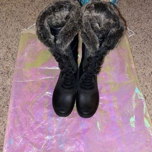 North Face Faux Fur Boots